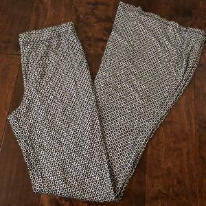 High waisted flared pants